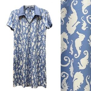Ana Clare Active Seahorse Dress, Medium